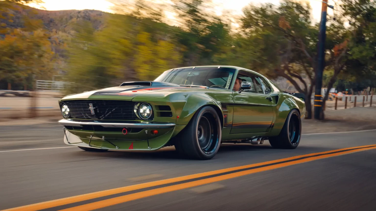 Ford Mustang Boss 302 дрифт